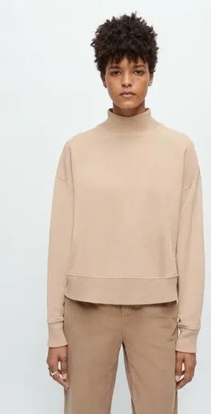 Re/Done 80s Mockneck Sweatshirt‎ Small 100% Cotton thumbnail 1