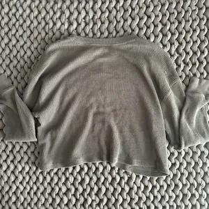 Abercrombie Dark Grey Waffle Long Sleeve thumbnail 5