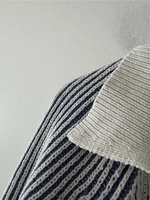 Aerie Sugar Rush Chenille Sweater Marbled Blue‎ thumbnail 8