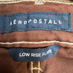 Aeropostale Jeans Flare Womens 2R Low Rise Brown Y2K Boho Indie Western Twee thumbnail 3