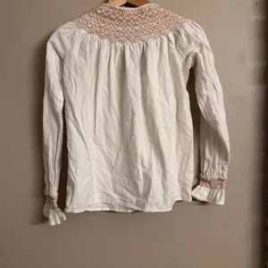 FAHERTY‎ Laura Smocked Peasant Top thumbnail 4