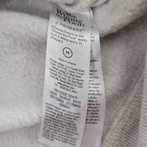 Disney Winnie the Pooh Graphic Pullover Hoodie Gray Women’s Medium thumbnail 7