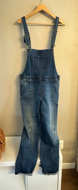 EDYSON‎ Denim Overalls Blue Size 30 thumbnail 1