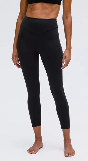Lululemon Wunder Under SmoothCover High-Rise Tight 25" Size 4 Black NWT thumbnail 1
