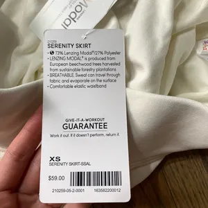 NWT Athleta serenity skirt XS thumbnail 6