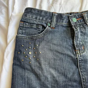 Denim Vintage Y2K Mini Skirt thumbnail 3