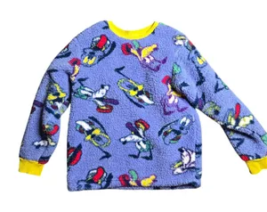Disney Parks Fleece‎ Women's Pluto Dog Pullover Sweater Size: M thumbnail 1