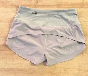 Lululemon Shorts Speed Up 4" taupe thumbnail 2