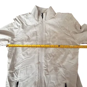 Alphalete Women's M‎ Full Zip Pro Elite Performance Jacket White Silver Camo NWT thumbnail 5