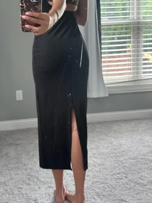 Boohoo Black Backless Dress thumbnail 7