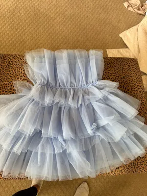Boutique tulle mini dress size L thumbnail 2