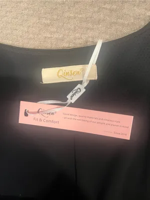 Qinsen Activewear Dress Black XL Pockets Sports Tennis Golf Casual thumbnail 4