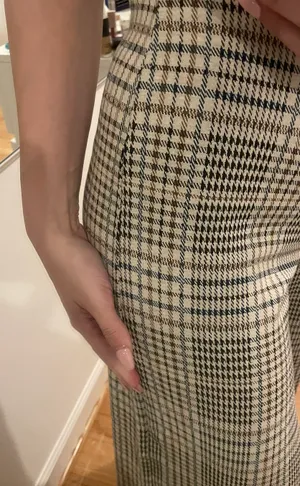 Stretchy Plaid Pants thumbnail 2