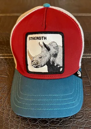 Goorin Bros The Farm Trucker Baseball Snapback Hat Cap On The Strength Rhino thumbnail 1
