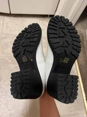 Dirty Laundry White Mary Jane Platform Heels thumbnail 6