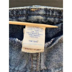 Abercrombie & Fitch Button Fly Jeans Women's 33x31 Blue Denim Wide Leg‎ USA VTG thumbnail 8