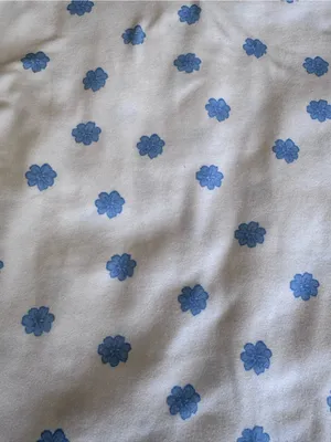 Women’s Halter Dress - Blue Floral (S) thumbnail 2