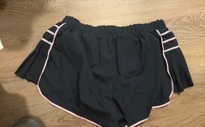 navy & pink shorts thumbnail 1