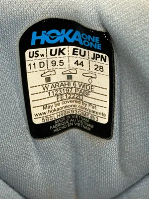Hoka One One Arahi 6 Women's Wide Running Shoes Plein Air/Blue Fog Size 11D thumbnail 4