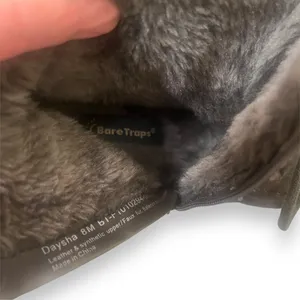 BareTraps Daysha brown fur lined hiking boot size 8 thumbnail 6