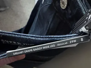 American Eagle NWT  Dreamy Drape Wide Leg Jeans thumbnail 5