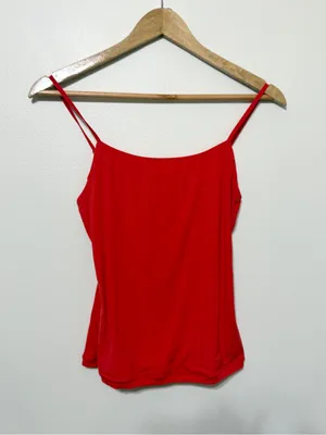 NWT Free People Intimately Red Tank Top Size Small NEW red thumbnail 2
