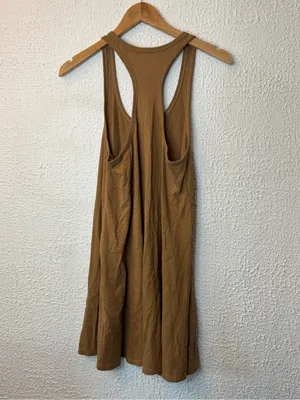 aerie Mini Dress in Brown thumbnail 3