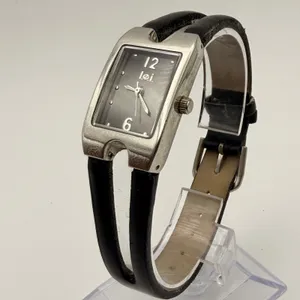 Vintage L.e.i. Y2K Split-Strap Fashion Watch LEIL 9530 Working New Battery thumbnail 2