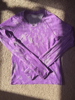 Purple Lululemon Long Sleeve Swiftly thumbnail 1