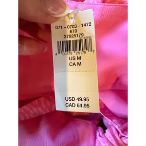 Aerie Chiffon Wrap Skirt Women Medium Pink Clay NWT Layered Ruffle Coquette AE thumbnail 7