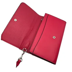 COACH Smooth Leather Wristlet Clutch Wallet thumbnail 4