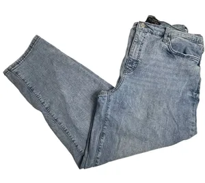 Banana Republic Women's High-Rise Straight Jeans Size 12 Blue‎ Light Wash thumbnail 1