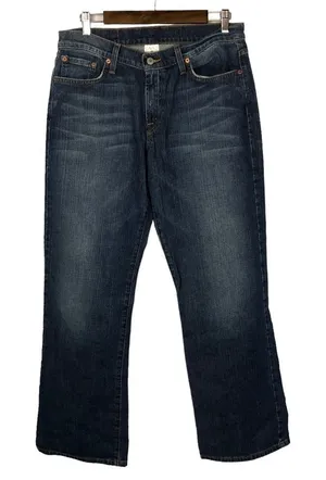Lucky Brand Dark Wash Rider Fit Relaxed‎ Jeans 14 thumbnail 1
