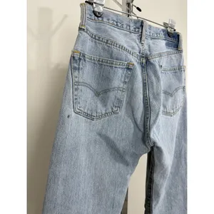 After Party Nasty Gal Levi’s Reworked Two Tone Jeans Size 27 Light Dark Y2K VTG thumbnail 10