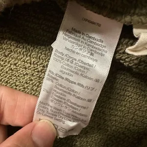 Madewell cropped pullover MWL green xs thumbnail 7