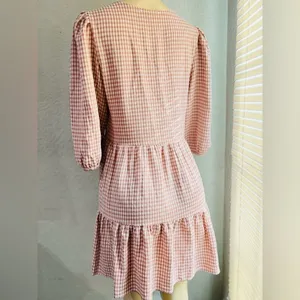 Petal and Pup mini size 4 dress puffy sleeve romantic , bohemian , western chic thumbnail 7