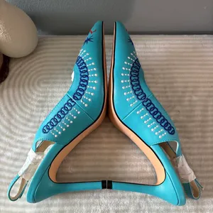 & Other Stories Blue Super Cool Heels thumbnail 4