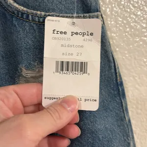 FREE PEOPLE We The Free Hallie Denim Mini Skirt in Midstone thumbnail 5