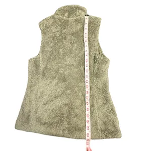 Patagonia Los Gatos Fleece Vest Womens‎ M Fatigue Green Gorpcore Oudoorsy Sherpa thumbnail 2