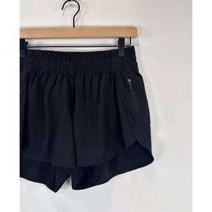 Lululemon Womens Shorts Black Tracker Swift Athletic Stretch Running Size 10 thumbnail 7