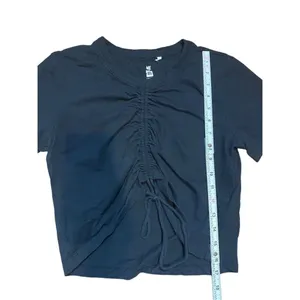 Pacsun Me to‎ We Black Cinched Tie top Sz M thumbnail 6