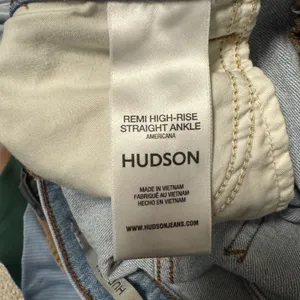 2026 | Hudson Remi High-Rise Straight Ankle Americana Light Wash‎ Jeans Women 24 thumbnail 6
