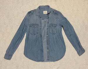American Eagle Outfitters Denim Button Down thumbnail 1