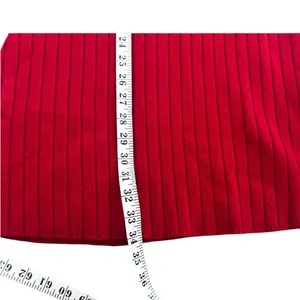 Theory 100% cashmere and wool red pullover sweater mini dress thumbnail 5