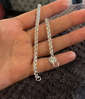 Sterling Silver 925 8 inch braclete thumbnail 1