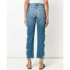 3x1 Higher Ground Jeans Size 25 Blue Denim Button Fly‎ Distressed Alternative thumbnail 11