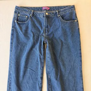 Edikted Jeans XL Low Rise Baggy Wide Leg Y2K Skater Denim 100% Cotton thumbnail 9