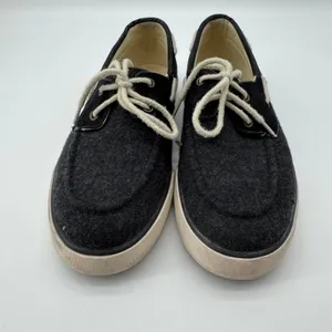 Polo Ralph‎ Lauren Lilia Boat Shoes Women 8.5B Flannel Microsuede Coastal Preppy thumbnail 3