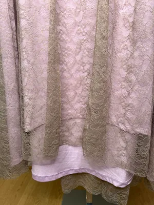 Free People Shape Of You Lilac Purple Lace Set Strapless Top Skirt thumbnail 16