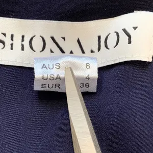 Shona Joy Revolve‎ Knot Draped Halter Dress Navy Blue Maxi 4 Cocktail Formal thumbnail 10